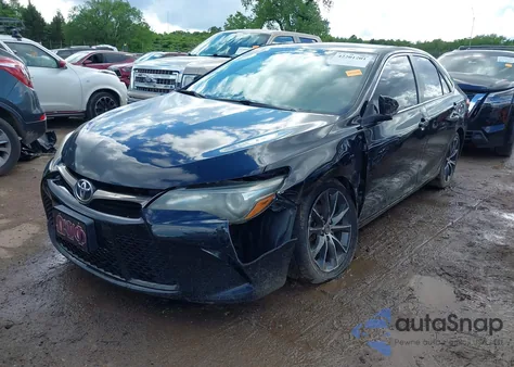 2016 Toyota Camry Xse z USA, uszkodzony, nr VIN 4T1BF1FK9GU566985